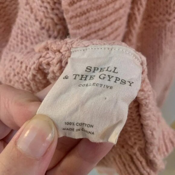 Spell & The Gypsy Collective “Pearl on Pearl” Knit Cardigan L - Picture 13 of 16